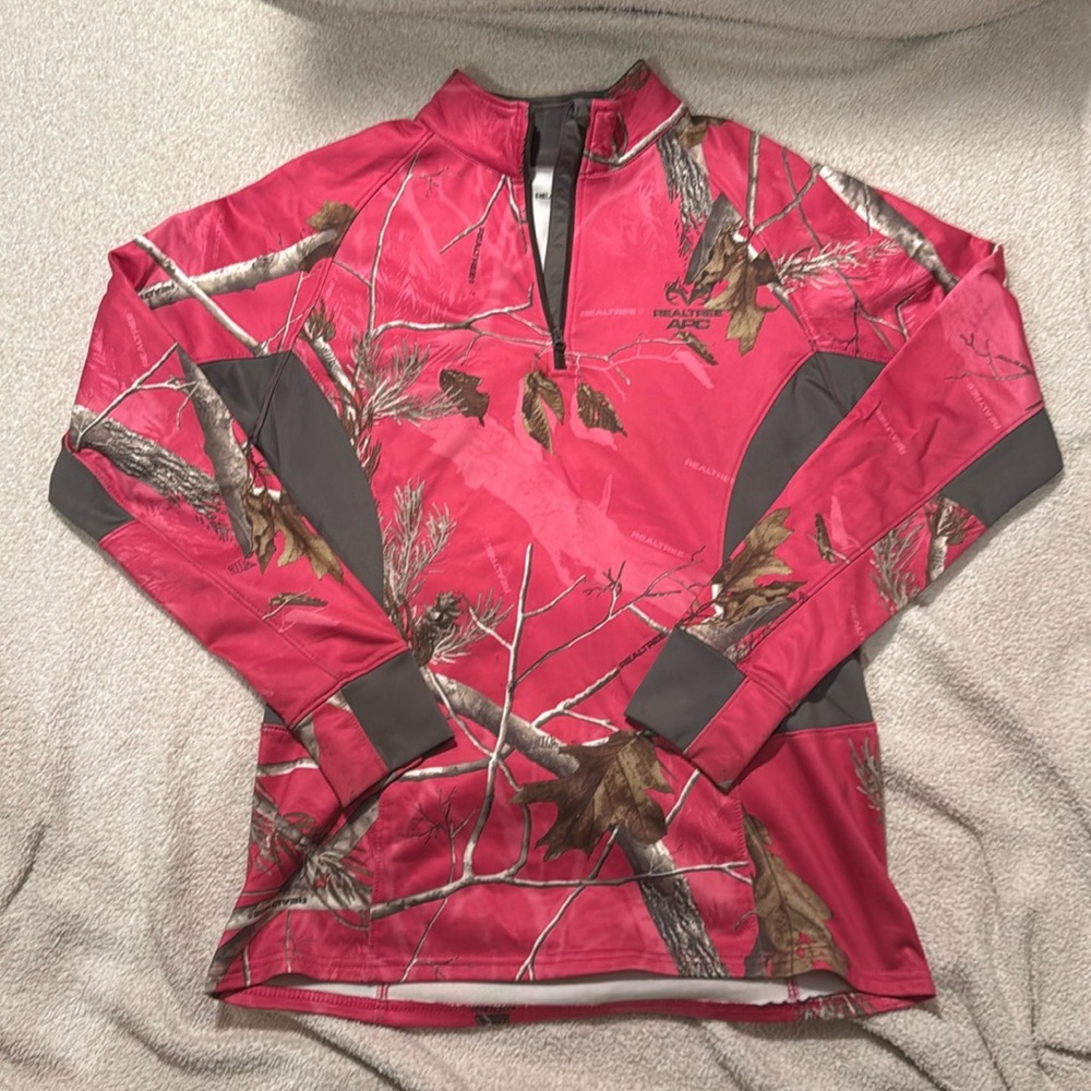 Realtree 1/4 zip
